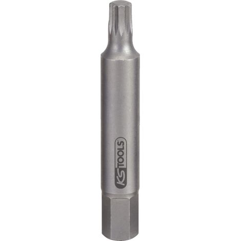 KS Tools 150.3109 10mm Spezial-Bit Vielzahn, M8, 75mm (1/2)