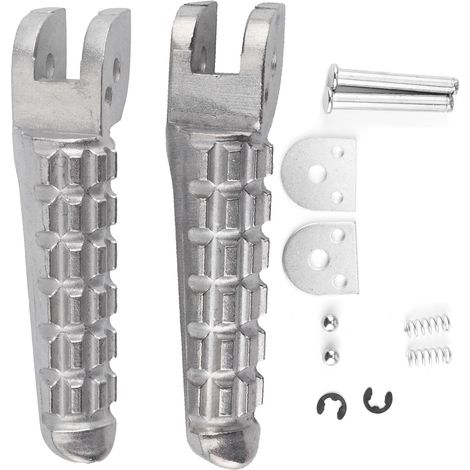 Repose-Pieds Arrière - Pour Moto - En Fer - Antidérapant - Compatible Ducati Monster 696 Et 796 2009-2013 - Lot De 2