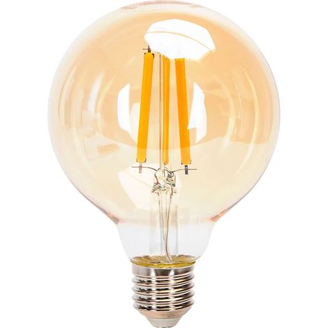 Ampoule aigostar g95 12W filament LED amber