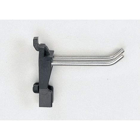Juego de ganchos portaherramientas L.60mm 3pcs. para artículo n. ° 795605.795584.795698-699 clip 2-60mm