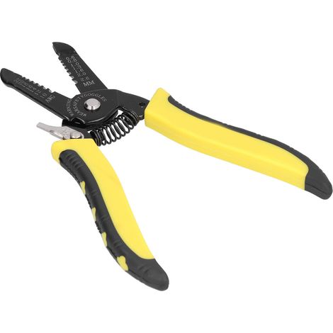 Abisolierzange aus hochkohlenstoffhaltigem Stahl zum Abisolieren und Schneiden von Drähten mit einem Durchmesser von 0,6–2,6 mm. (1/5)