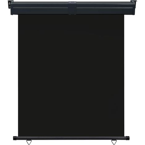 Tenda da Sole Tendalino Laterale per Balcone 145x250 cm Nero (1/5)