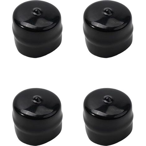 Lot de 4 capuchons de moyeu en caoutchouc 532104757 pour tondeuse à gazon, tracteur à gazon, pièce de rechange (1/5)