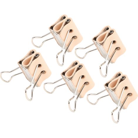Binderclips – Leichte Bastelwerkzeuge, tragbare Edelstahlklemmen für DIY-Projekte (1/5)