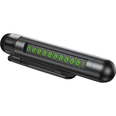 Martello di emergenza - Martello di sicurezza per auto - Emergenze in auto - Strumento 3 in 1 - Dimensioni compatte - Nero (1/5)