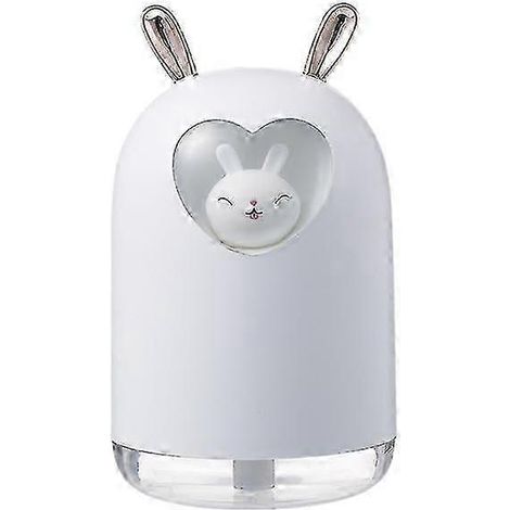 Humidificateur d'air mignon en forme de lapin, humidificateur USB coloré (1/5)