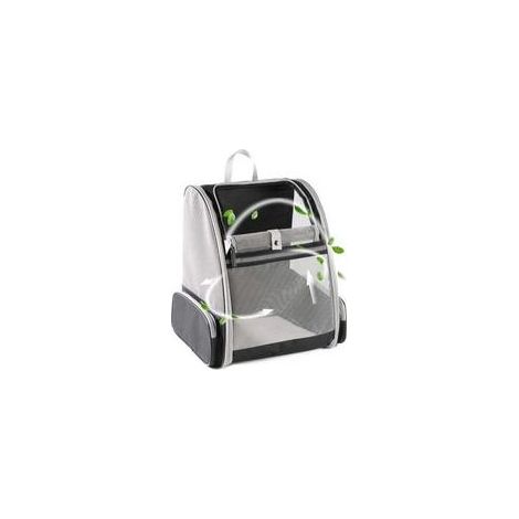 Sac à dos de voyage innovant pour animaux de compagnie, pour chats et chiens (noir) (1/5)