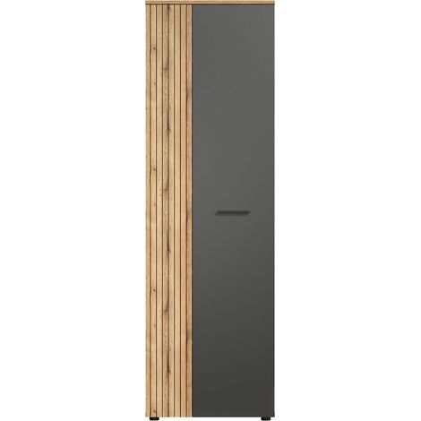 Garderobenschrank 2 Türen B60 cm – ESTEBAN (1/5)