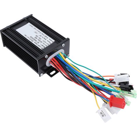 Contrôleur de moteur pour scooter électrique 36V/48V 350W en alliage d'aluminium avec bonne dissipation thermique, pour vélo électrique et tricycle. (1/5)