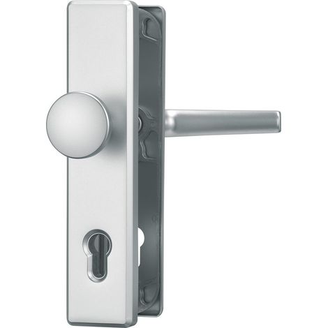 Maniglia per porta HLS214 F1 EK PZ10 / 92mm quadrato (1/5)