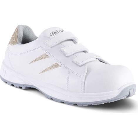 Chaussures basses de sécurité STANMILLE LADY SCRATCH S3 SRA ESD blanches - GASTON MILLE - SMFV3 39 (1/5)