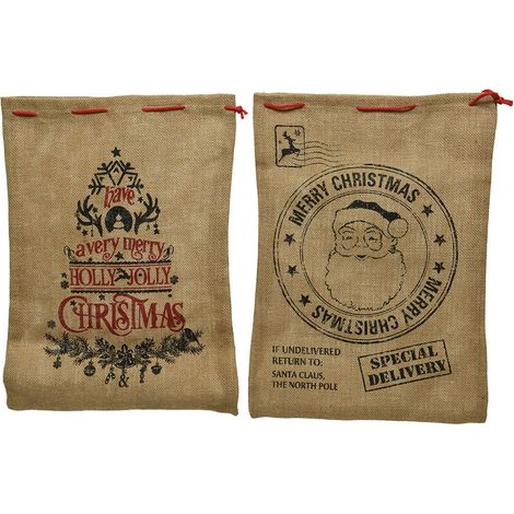Bolsa regalo merry christmas, modelos variados, 35 x 50 cm