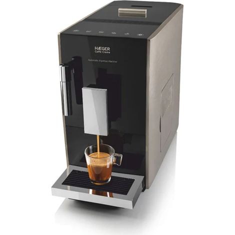 HAEGER MAQUINA CAFE CREMA AUTOMATICA 19 BAR