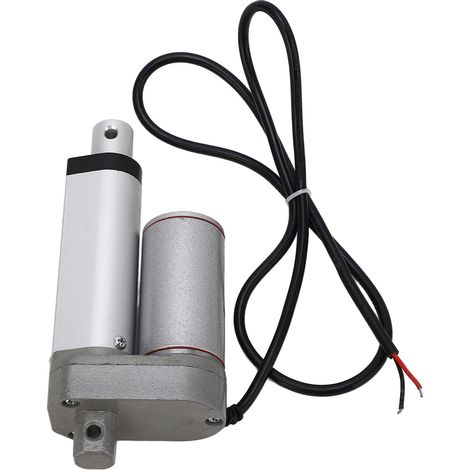 Vérin électrique linéaire en alliage d'aluminium course 50mm pour lit canapé 750N blanc 12V CC avec contrôleur télécommande (1/5)