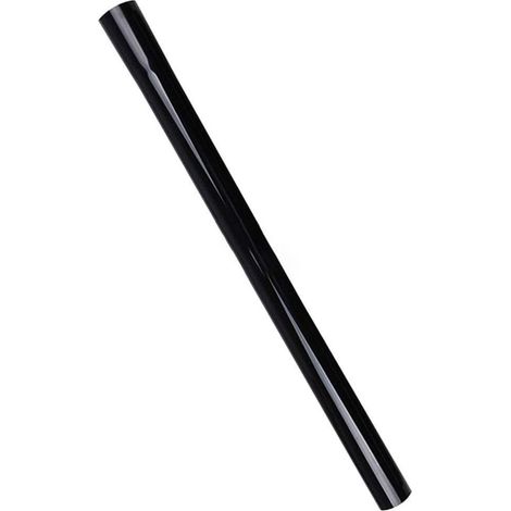 Tube d'aspirateur Compatible avec tous les modèles d'aspirateur tube d'extension en plastique Ø 35 mm, 2 pièces de 45 cm de long, noir MNS (1/4)