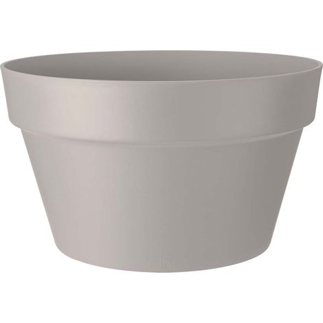 Elho Loft Urban Bowl 35 Warm Grey Vaso Rotondo