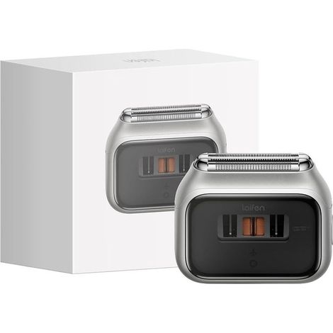Laifen P3 Pro Rasoio elettrico secco umido 3 testine autonomia 100 min colore Argento