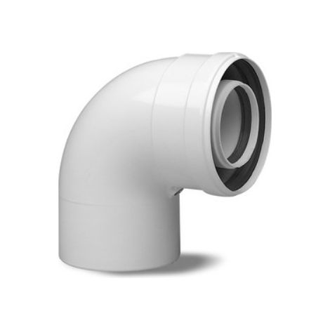 CURVA COASSIALE PER CONDENSAZIONE 90° - BAXI