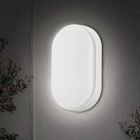 Applique murale ovale LED 20 W, étanche IP66, 2000 lm, blanc froid 6000 K (1/5)