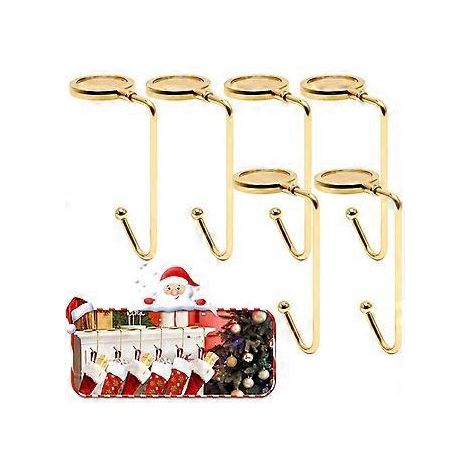 Weihnachtsstrumpfhalter, Metallhaken, Kaminaufsatz (1/4)