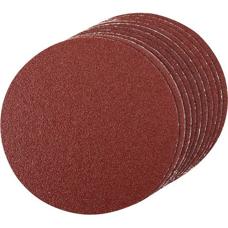10 x selbsthaftende Klettschleifscheiben 150 mm K60