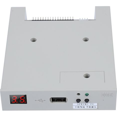 SFR1M2-FU 1,2 MB USB-SSD-Diskettenlaufwerk-Emulator, sofort einsatzbereit für Flachstrickmaschinen (1/5)
