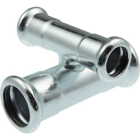 VSH XPress acciaio al carbonio raccordo a croce 90° ridotto i/i/i/i 22x18 Tipo C1434, 6202911