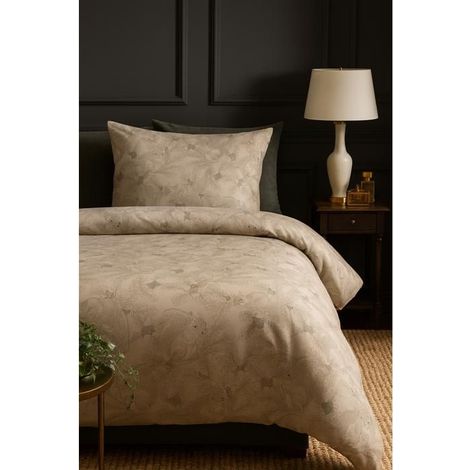 Tendance Perso - Parure Housse de couette 2 pers 100% coton Ecureuil 240x220 cmcm et 2 taies carrés 63 x 63 cm qualité premium