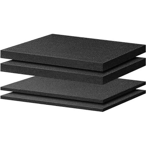 Revêtement en mousse - 2 tailles, tapis de plateau en mousse prédécoupé (1/5)