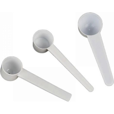 Lot de 10 cuillères doseuses de 10 ml pour masque facial de médecine traditionnelle chinoise, cuillère doseuse pour lait en poudre, cuillère doseuse de 10 g (1/5)