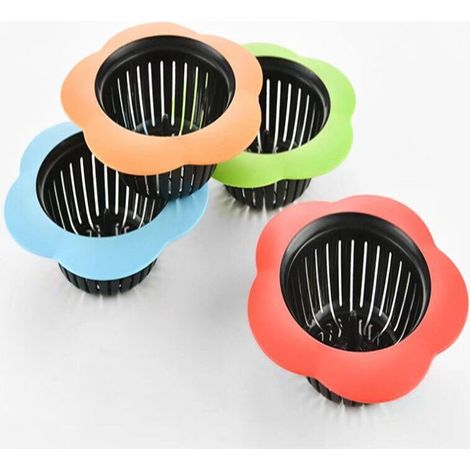 Filtre d'évier de cuisine en silicone - Filtre d'évier en plastique facile à nettoyer (1/5)