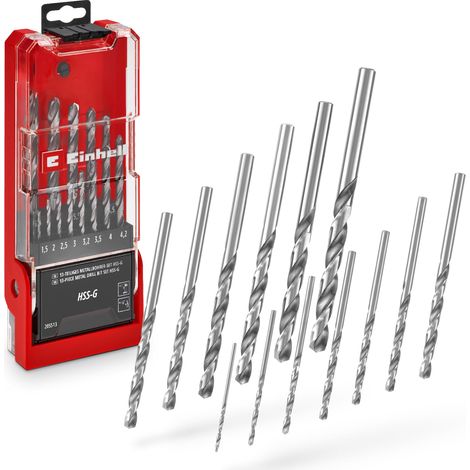 13 pièces jeu de forets métal HSS-G, Ø 1,5–6,5 mm (1/5)
