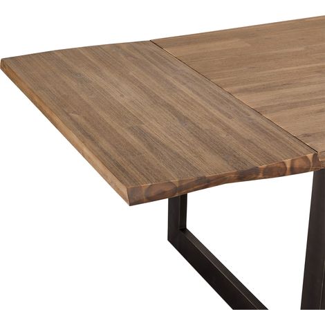 Maro Plateau supplémentaire 1 pièce 50x90 cm, brun, bois d'acacia. (1/5)