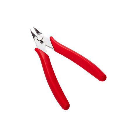 Lot de 6 pinces coupantes diagonales 5 pouces – Pince à dénuder et couper – Pour modélisme, bijouterie, électronique et petits câbles