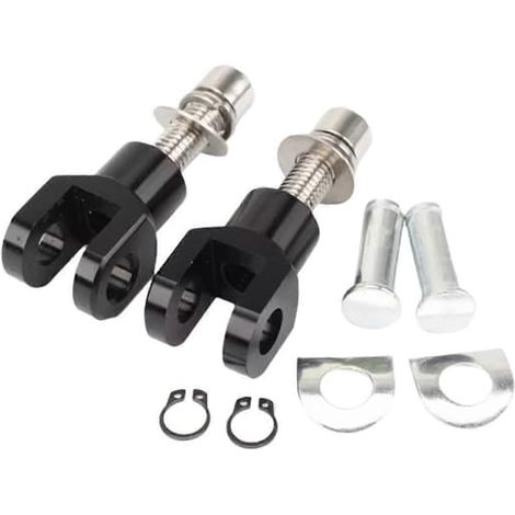 BelleRise - Support de repose-pied passager arrière 39 mm pour moto, compatible avec Softail Low Rider (1/5)