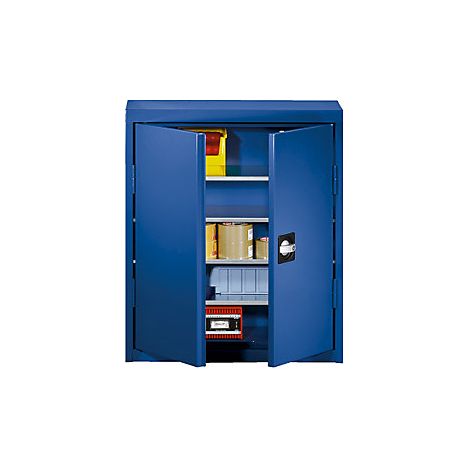 Armario de chapa de acero para material  altura 780 mm  azul