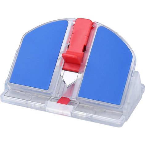 KW-triO Tisch-Papierschneider, geeignet für 45° geneigte oder 90° ebene Flächen.