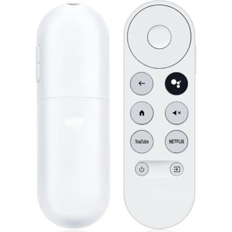 Cyslmuk – Télécommande vocale Bluetooth IR pour Google Chromecast 4K G9N9N – Compatible HDCP 2.2 – Matériau ABS – Commandes vocales intégrées (1/5)