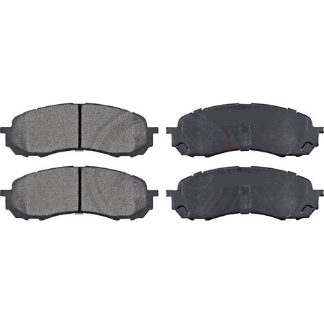 KIT PASTIGLIE FRENO ANTERIORI compatibile con SUBARU IMPREZA 2 VOLUMI/CODA SPIOVENTE (GP) / PASTIGLIE FRENANTI AUTO OEM P 78 015  P 78 013, / SOSTITUZIONE DIRETTA / BASSA POLVERE / SILENZIOSO