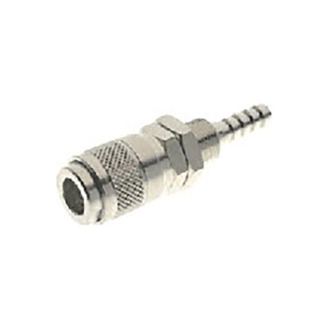 Coupleur d'air RS PRO, Tuyau cannelé vers Mâle 6mm en Laiton ( Prix pour Sachet de 2 ) (1/2)