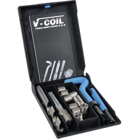 Kit de reparación de redes V-Coil, Contenido : M12 x 1,75, Redes añadidos 10 unidad