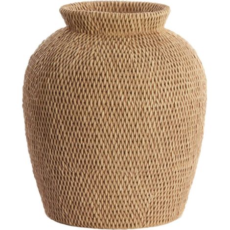 Light & Living Vase Deco Vedella hellbraun - Ø26x28 cm