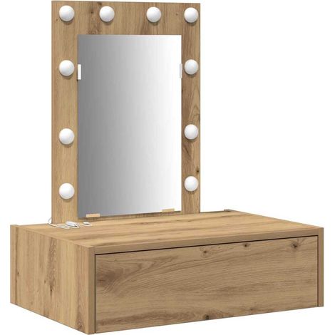 Maison Exclusive - Schminktisch mit Schubladen Braun 60 x 40 x 70