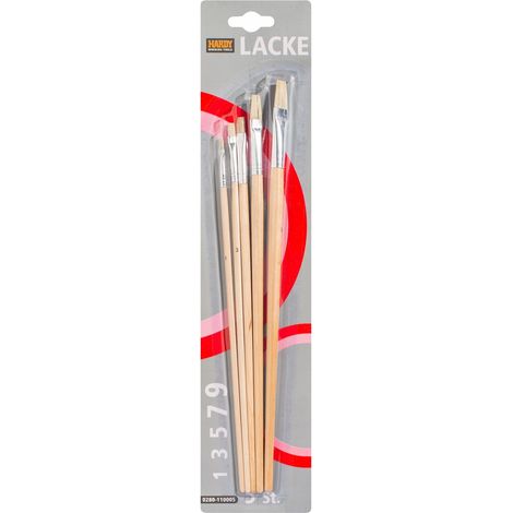 Juego de pinceles para pintura al óleo HARDY, 5 piezas