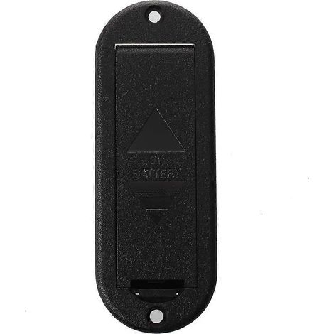Boîtier pour micro actif de guitare basse et pile 9V (1/4)