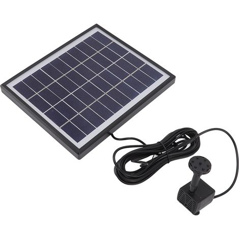 12V 5W fontaine solaire flottante décorative pour bassin, cascade de jardin sans batterie (1/5)