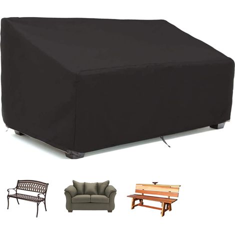 Telo protettivo per esterni, telo impermeabile per sedia da giardino 163x66x89 cm, tessuto Oxford 210D (1/5)