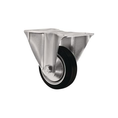 Rueda  giratoria  D.80mm  Cap.70kg  Placa  VG  L105xB80mm  TECWERK (1/2)