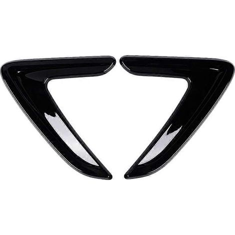 Lot de 2 autocollants de garniture pour ouïes d'aile BMW F30 2013-2017 (noir) (1/4)