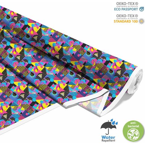 TESSUTI DECORATIVI PER ESTERNI OXFORD - Motivo geometrico I DX3124 (1/5)